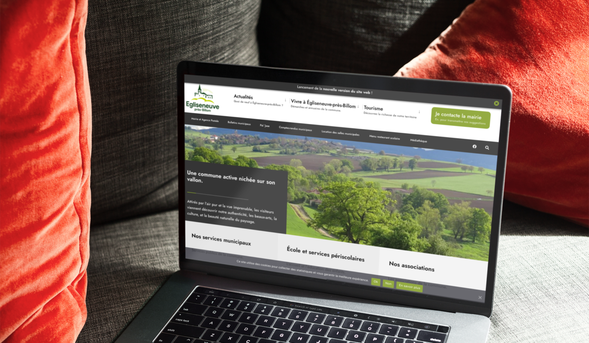 COMMUNE D'ÉGLISENEUVE PRÈS BILLOM : site WordPress Elementor
