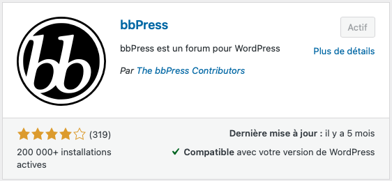 WordPress bbPress