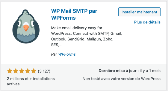 WP Mail SMTP par WPForms